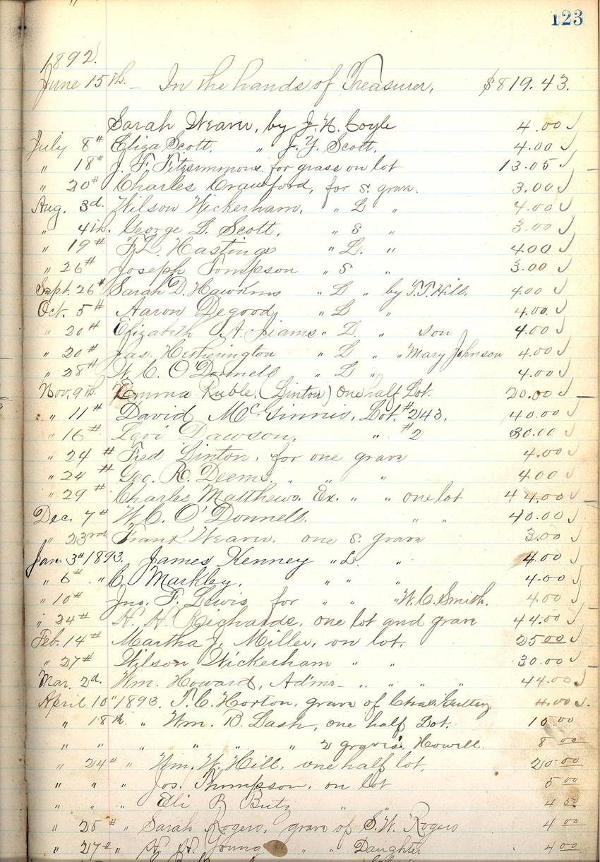 minute book